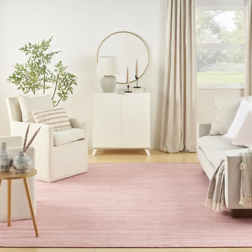 Pink Washable Area Rug Photo 5