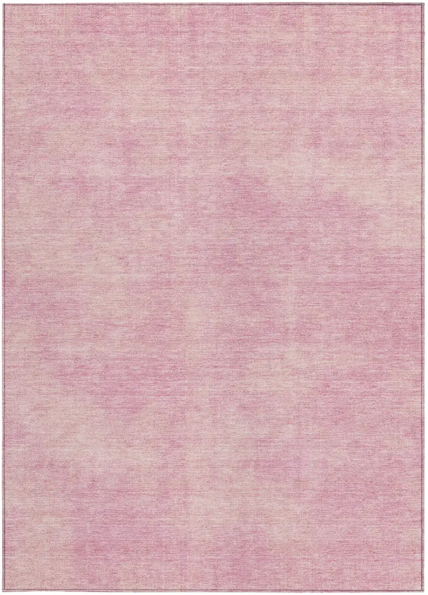 Pink Washable Indoor Outdoor Area Rug Photo 6