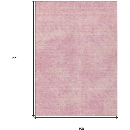 Pink Washable Indoor Outdoor Area Rug Photo 3