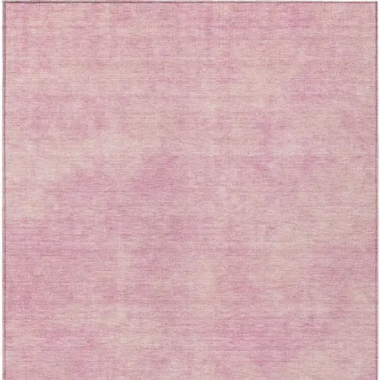 Pink Washable Indoor Outdoor Area Rug Photo 6