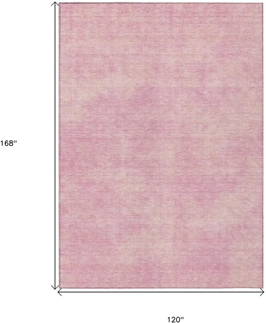 Pink Washable Indoor Outdoor Area Rug Photo 3