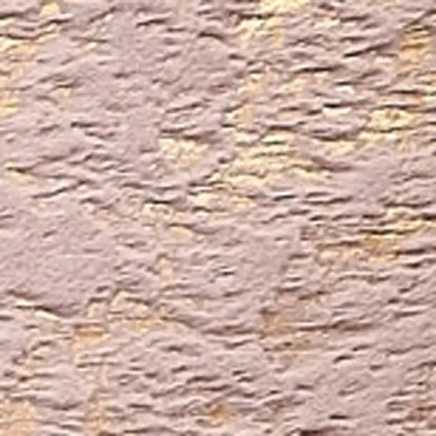 Pink and Gold Faux Fur Abstract Shag Non Skid Area Rug Photo 4