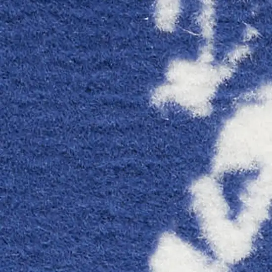 Pink and Ivory Abstract Distressed Non Skid Area Rug Photo 6