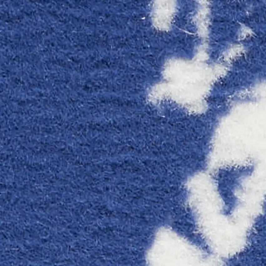 Pink and Ivory Abstract Distressed Non Skid Area Rug Photo 6