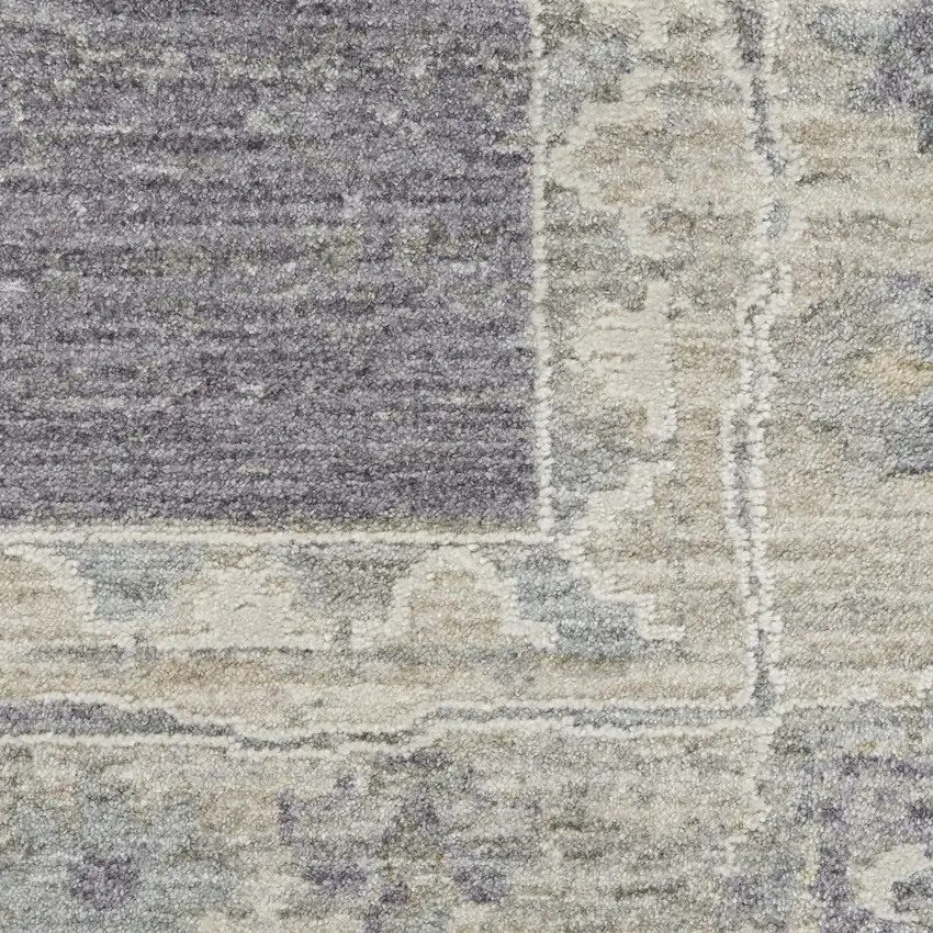 Pink and Ivory Floral Power Loom Area Rug Photo 4