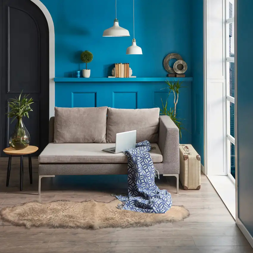 Platinum New Zealand Lambs Wool Handmade Area Rug Photo 7