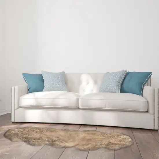 Platinum New Zealand Lambs Wool Handmade Area Rug Photo 8