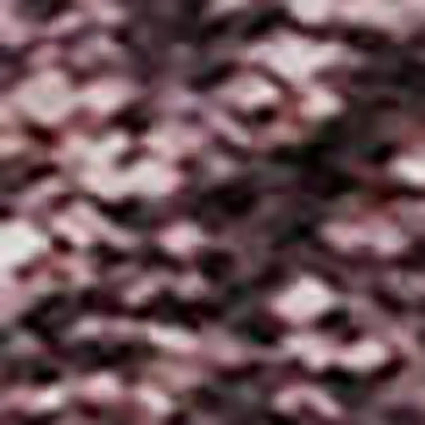 Plum And Beige Abstract Washable Area Rug With UV Protection Photo 3