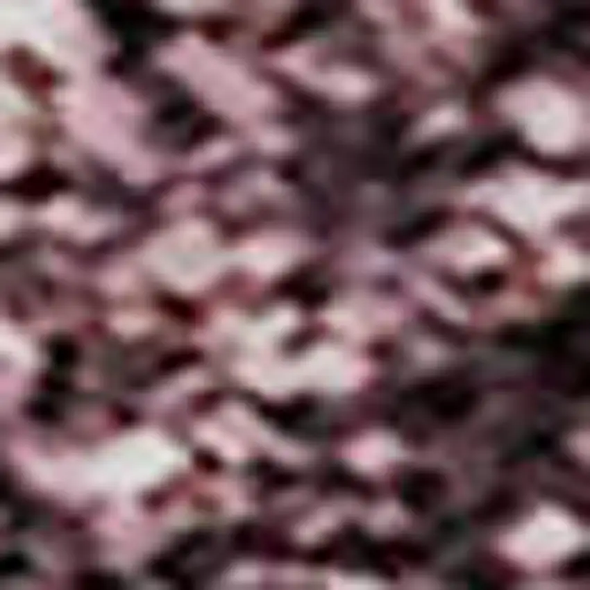 Plum And Beige Abstract Washable Area Rug With UV Protection Photo 3