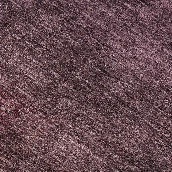 Plum And Beige Abstract Washable Area Rug With UV Protection Photo 4