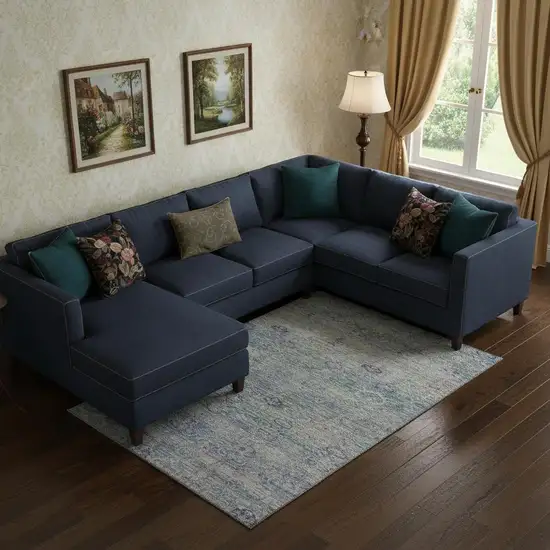 Plum And Lavender Abstract Washable Area Rug With UV Protection Photo 2