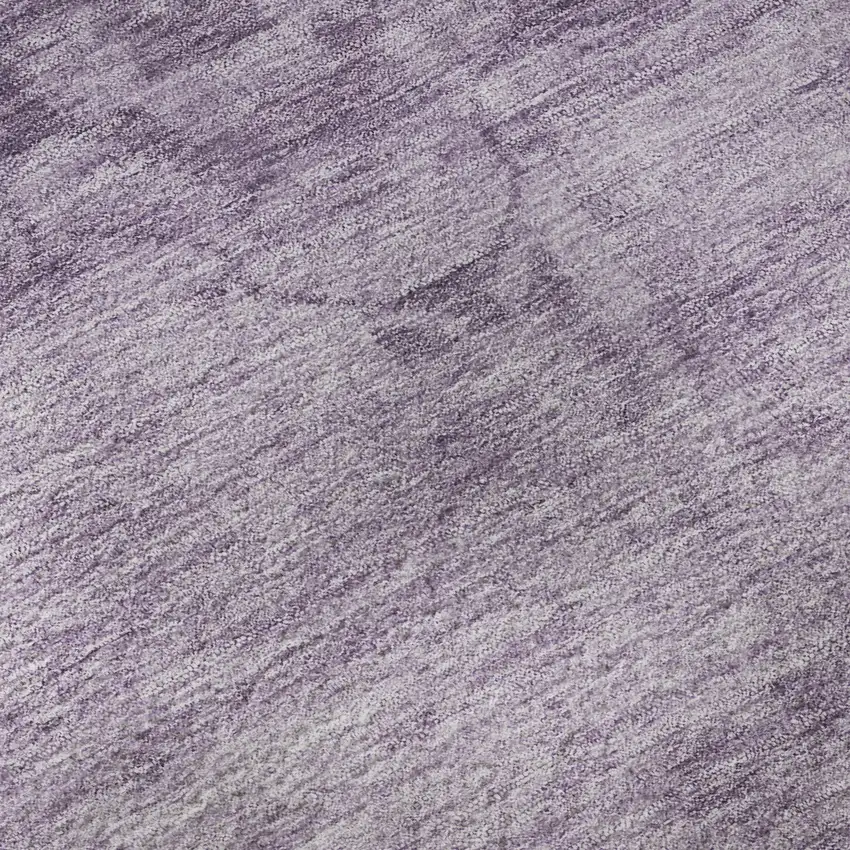 Plum And Lavender Oriental Washable Area Rug With UV Protection Photo 9