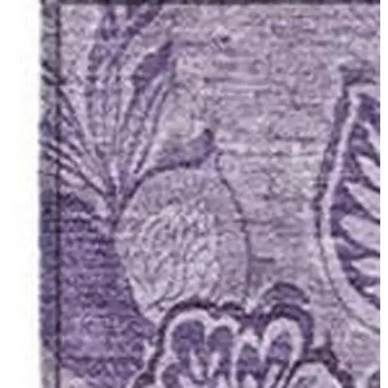 Plum And Purple Floral Washable Indoor Outdoor Area Rug Photo 3