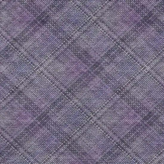 Plum And Purple Plaid Washable Indoor Outdoor Area Rug Photo 6