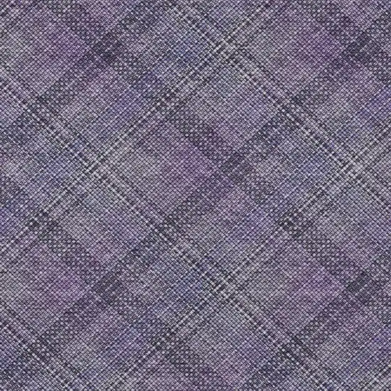 Plum And Purple Plaid Washable Indoor Outdoor Area Rug Photo 7