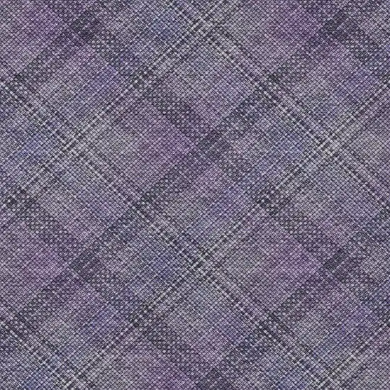 Plum And Purple Plaid Washable Indoor Outdoor Area Rug Photo 4