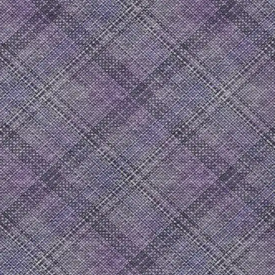 Plum And Purple Plaid Washable Indoor Outdoor Area Rug Photo 9