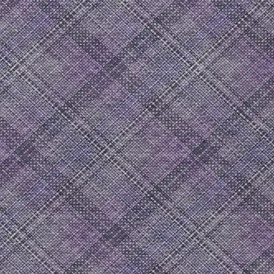Plum And Purple Plaid Washable Indoor Outdoor Area Rug Photo 9