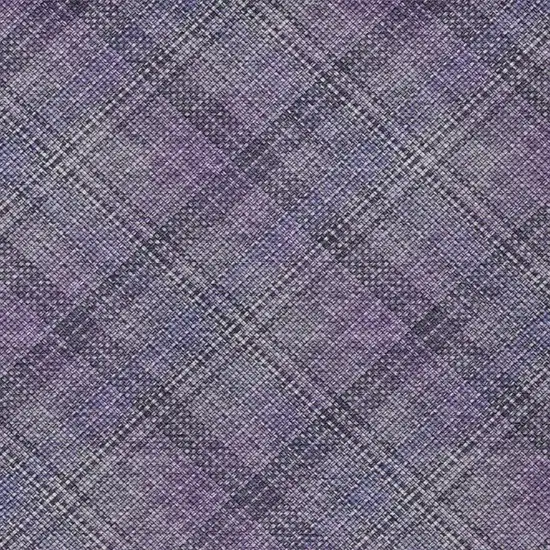 Plum And Purple Plaid Washable Indoor Outdoor Area Rug Photo 4