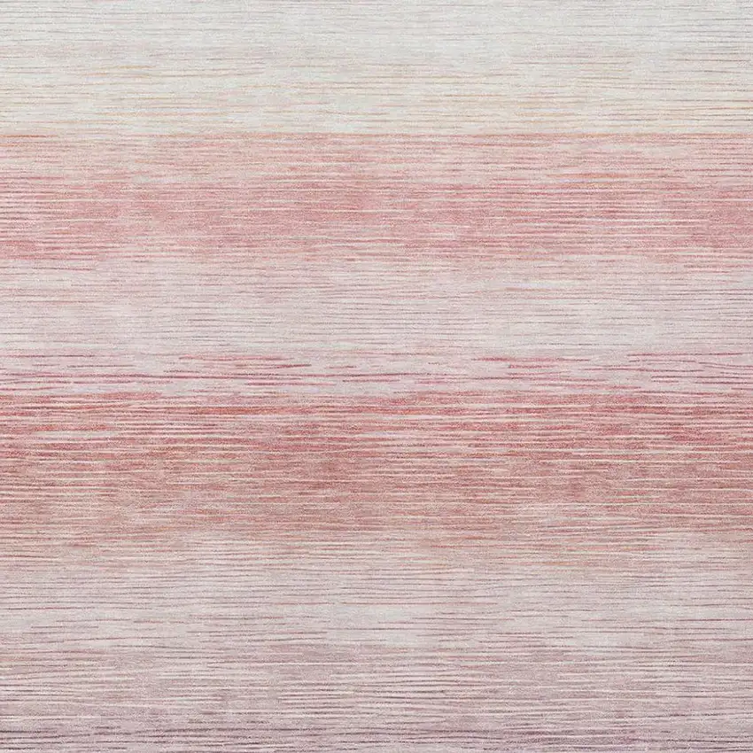 Plum And Purple Striped Washable Indoor Outdoor Area Rug Photo 2