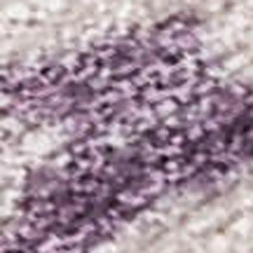 Plum Ivory And Gold Abstract Washable Indoor Outdoor Area Rug Photo 2