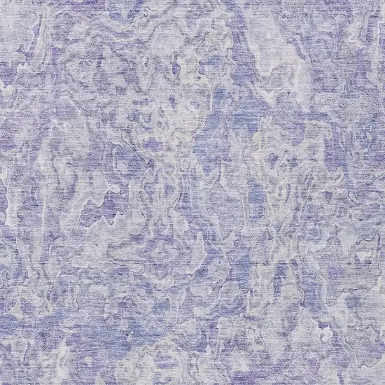 Plum Purple And Lavender Abstract Washable Indoor Outdoor Area Rug Photo 6