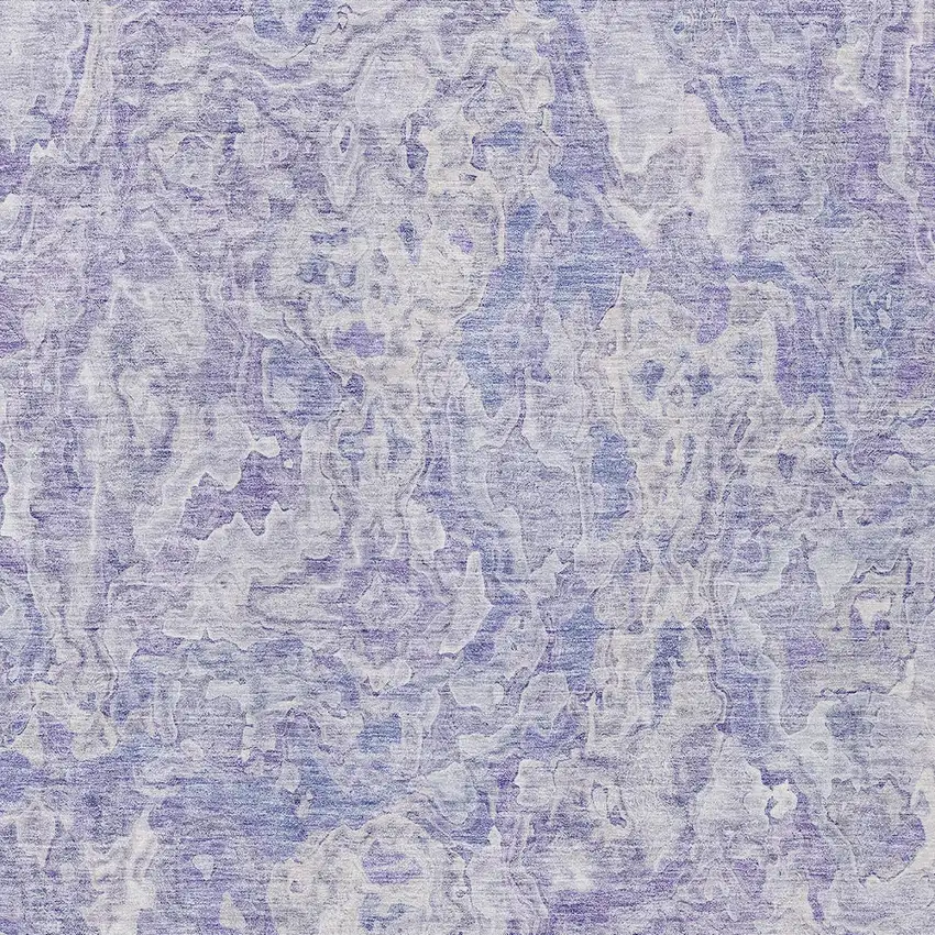 Plum Purple And Lavender Abstract Washable Indoor Outdoor Area Rug Photo 6