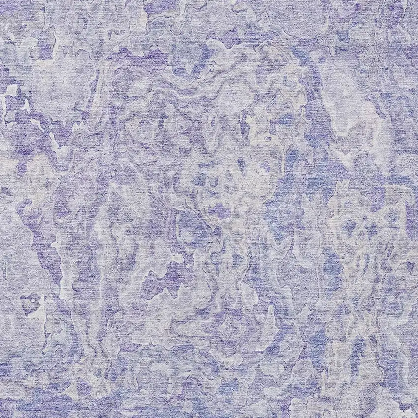 Plum Purple And Lavender Abstract Washable Indoor Outdoor Area Rug Photo 6