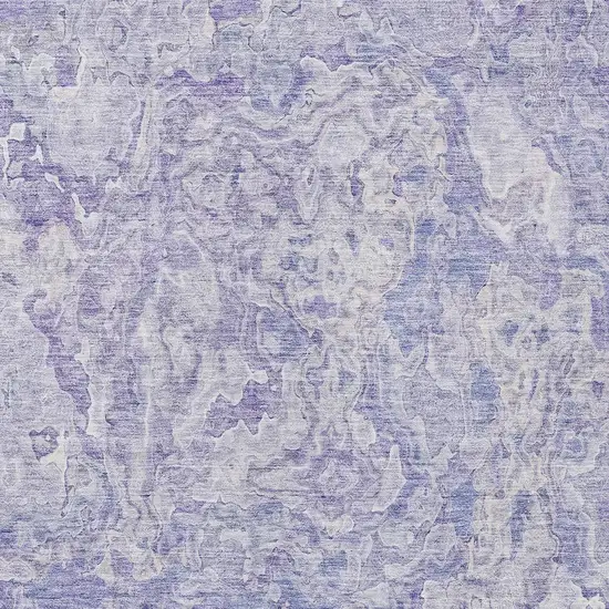 Plum Purple And Lavender Abstract Washable Indoor Outdoor Area Rug Photo 6