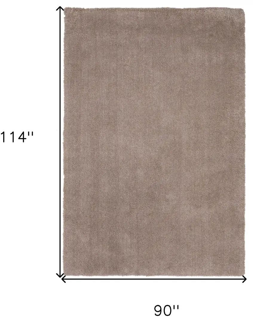 Polyester Beige Area Rug Photo 6