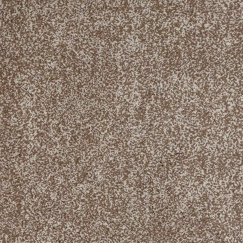Beige And Brown Abstract Shag Hand Woven Area Rug Photo 4