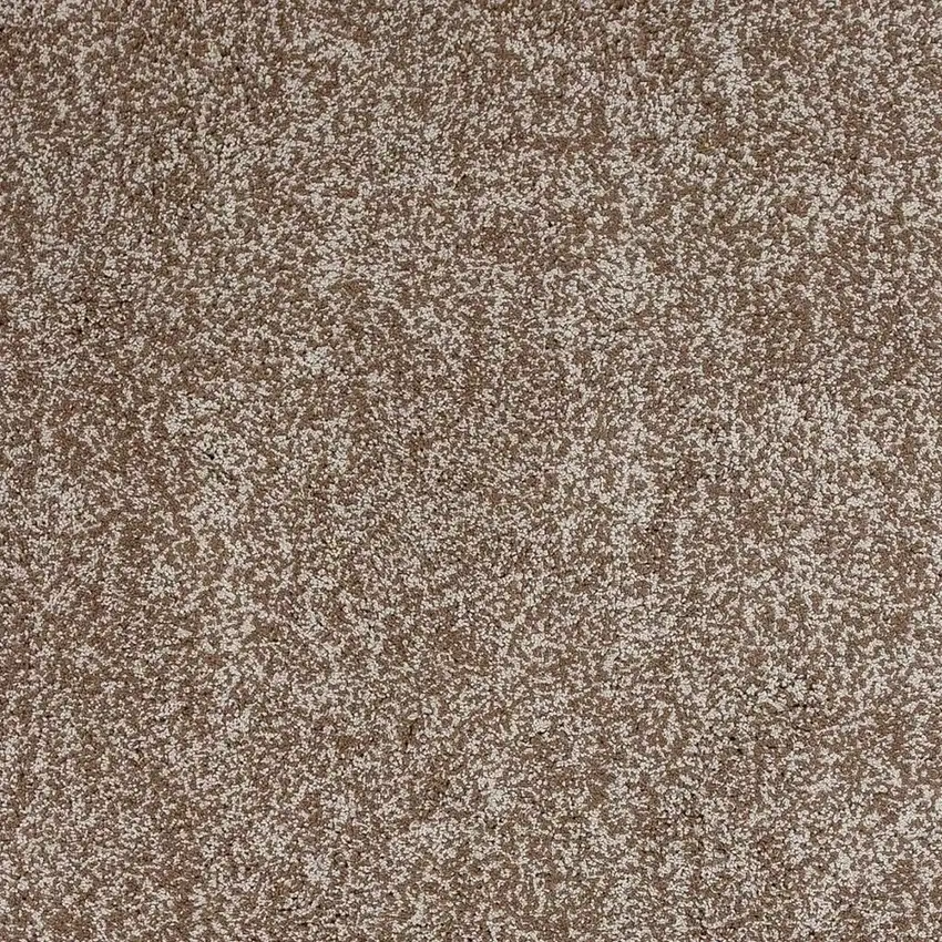 Beige And Brown Abstract Shag Hand Woven Area Rug Photo 4