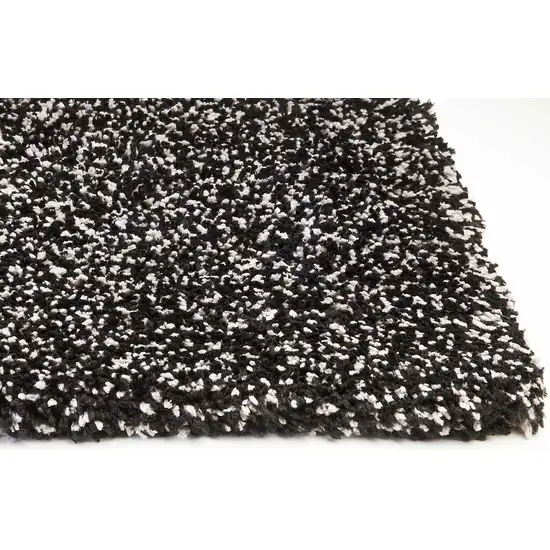 Polyester Black Heather Area Rug Photo 4