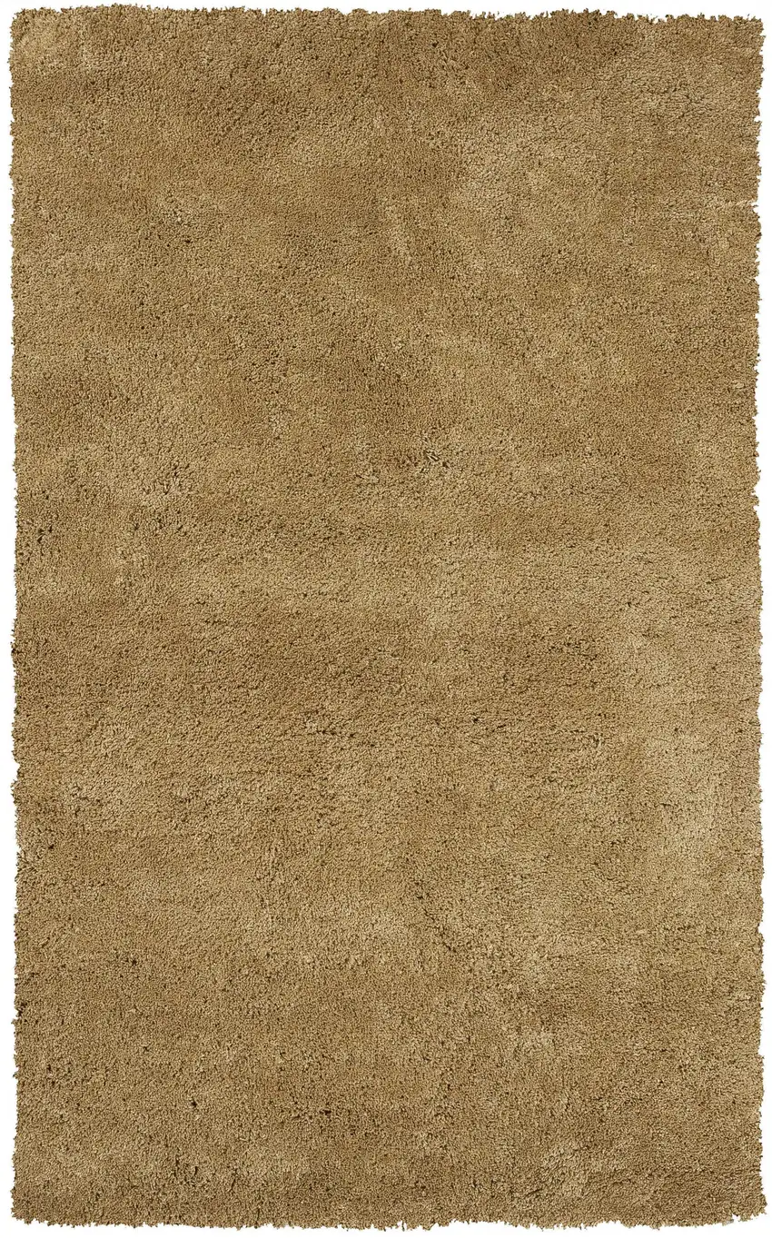 Polyester Gold Area Rug Photo 5