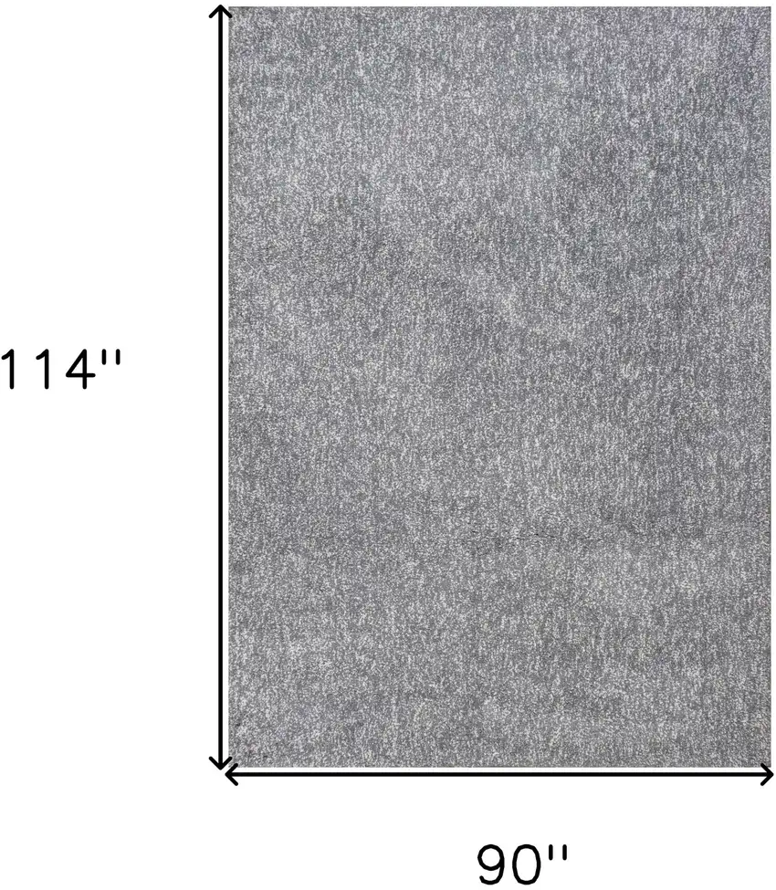 Polyester Grey Heather Area Rug Photo 4