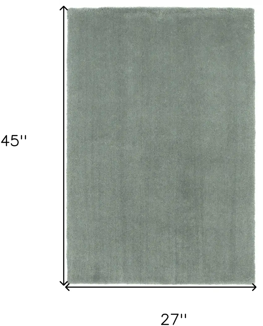 Polyester Slate Area Rug Photo 6