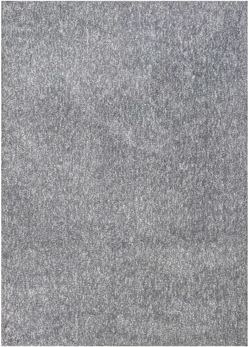 Polypropylene Grey Area Rug Photo 2