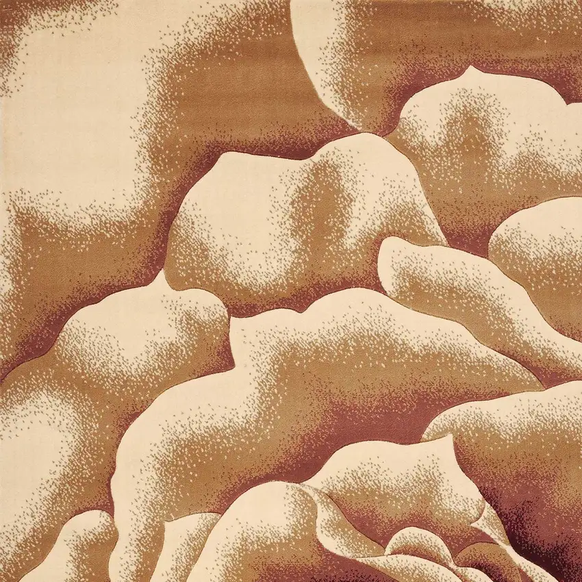 Polypropylene Ivory Area Rug Photo 3