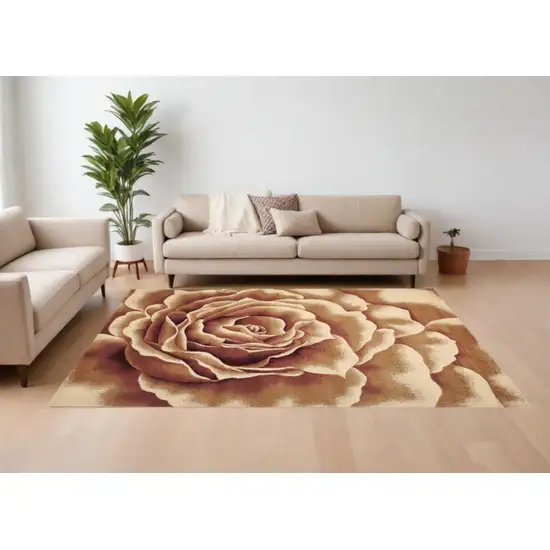 Polypropylene Ivory Area Rug Photo 2