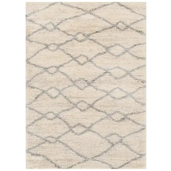 Gray and Ivory Area Rug Photo 2