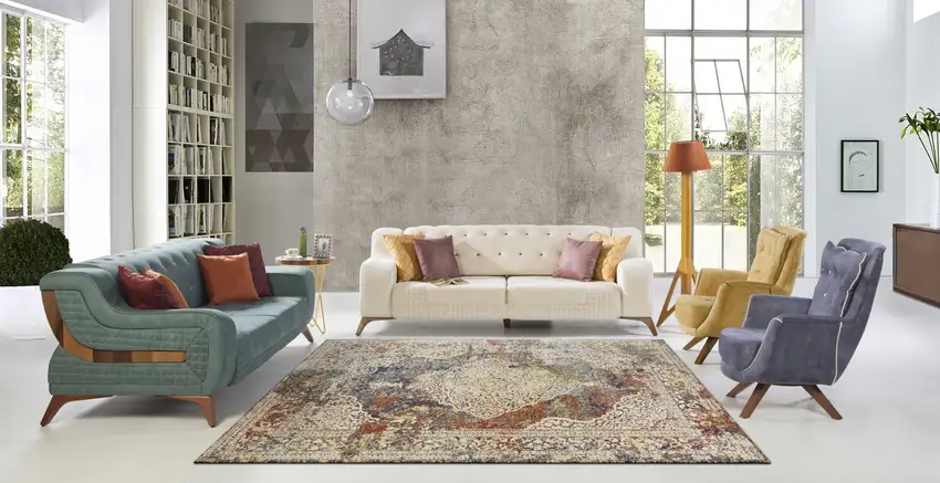 Polypropylene Multi Area Rug Photo 6