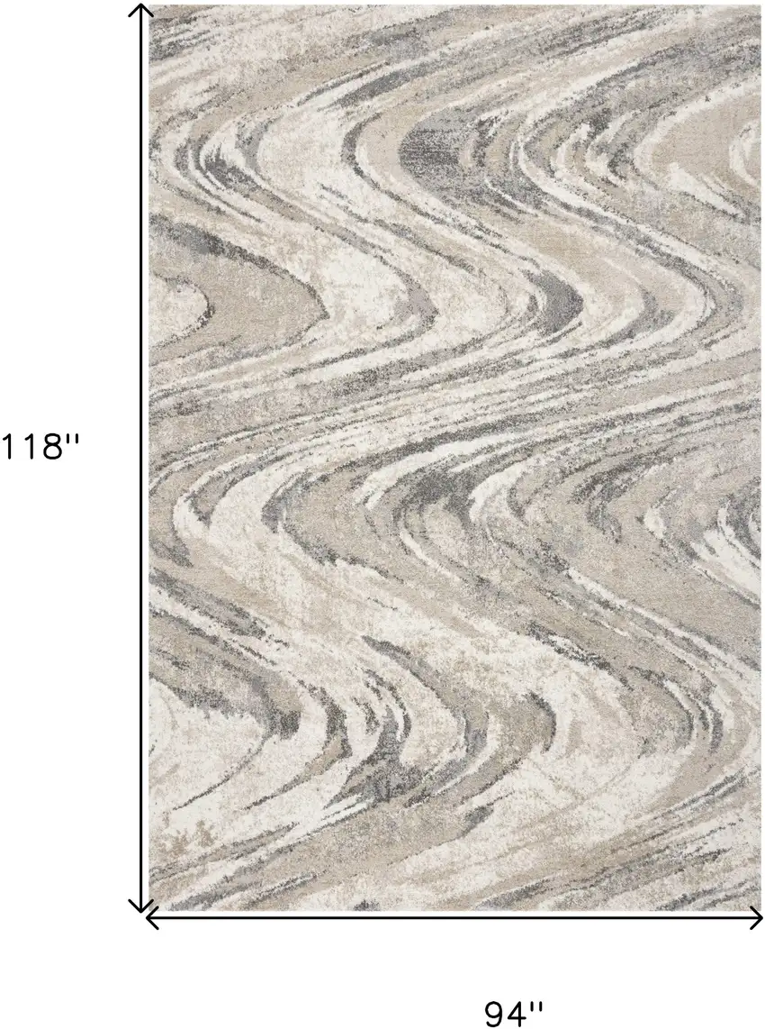 Polypropylene Natural Area Rug Photo 3