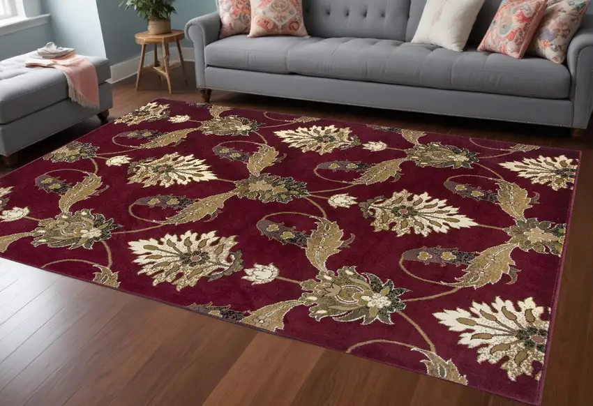 Red Area Rug Photo 1