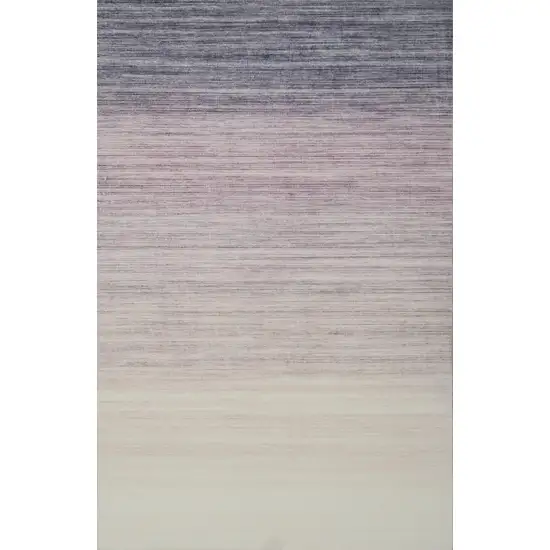 Purple Abstract Area Rug Photo 2