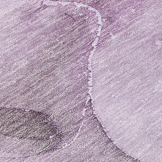 Purple Abstract Washable Non Skid Indoor Outdoor Area Rug Photo 8