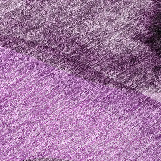 Purple Abstract Washable Non Skid Indoor Outdoor Area Rug Photo 7