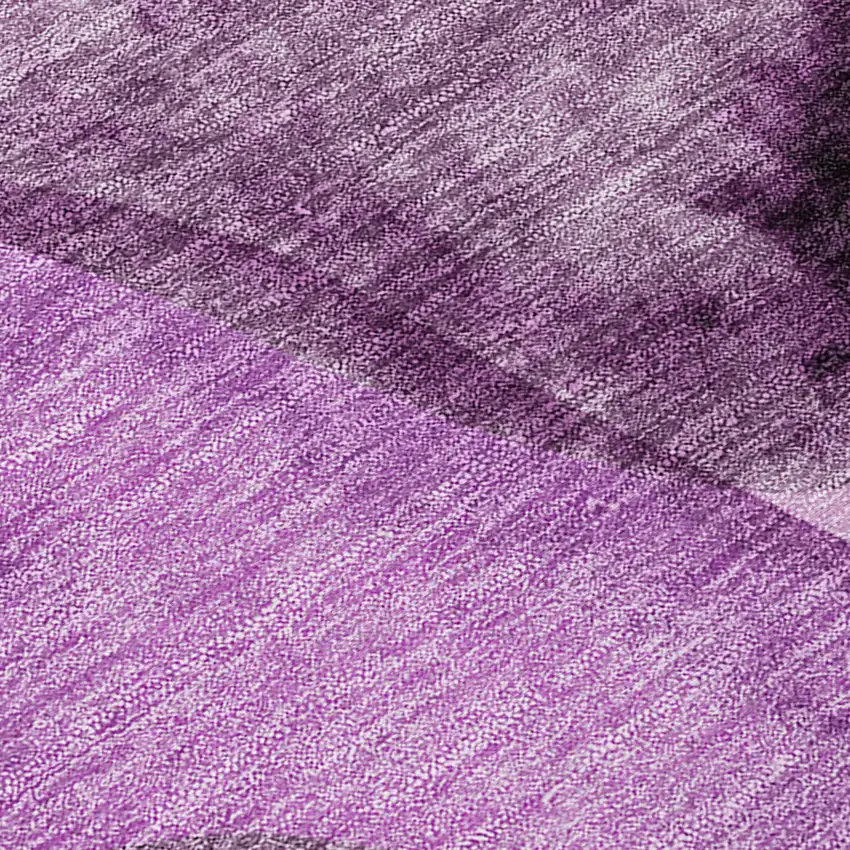 Purple Abstract Washable Non Skid Indoor Outdoor Area Rug Photo 7