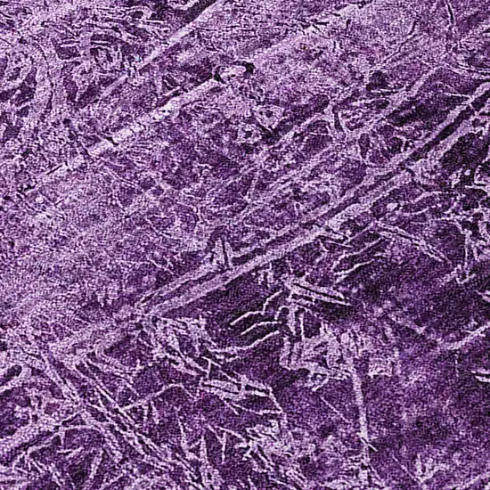 Purple Abstract Washable Non Skid Indoor Outdoor Area Rug Photo 8