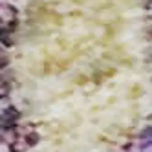 Photo of Purple And Gold Abstract Washable Area Rug With UV Protection