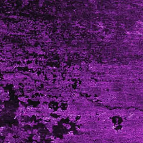 Purple And Gray Abstract Washable Area Rug With UV Protection Photo 3